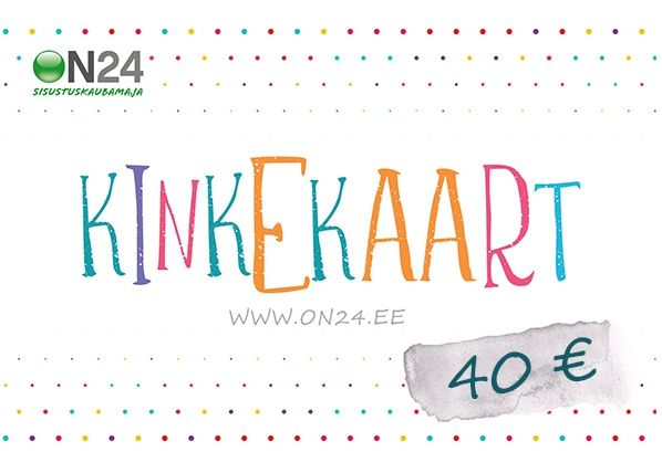 Kinkekaart Lastele 40 €