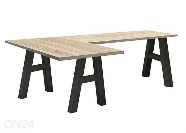 Kinnitatav kirjutuslaud Mister Office A 160 cm