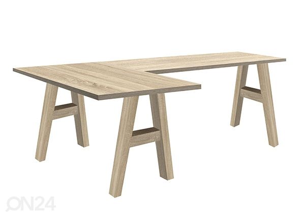 Kinnitatav kirjutuslaud Mister Office A 160 cm
