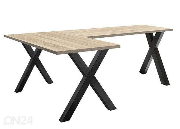 Kinnitatav kirjutuslaud Mister Office X 160 cm