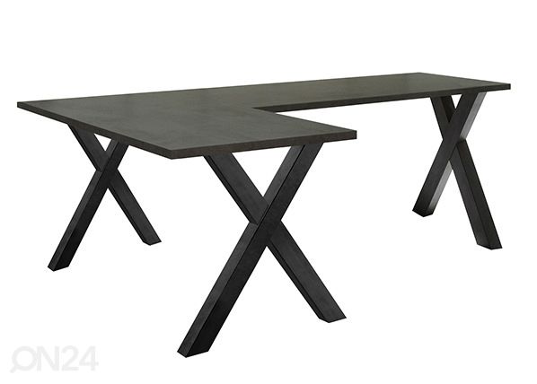 Kinnitatav kirjutuslaud Mister Office X 160 cm