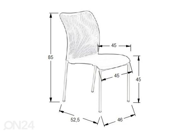 Konverentsitoolide komplekt 7 tk