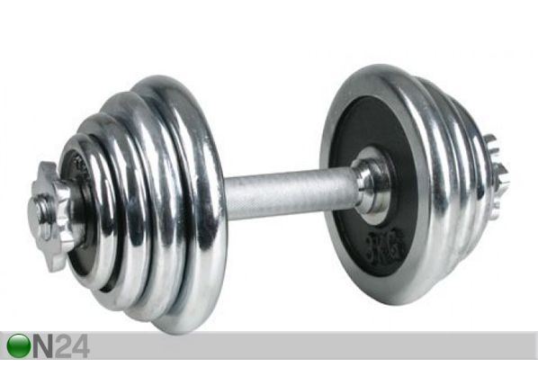 Kroomist hantel 15kg