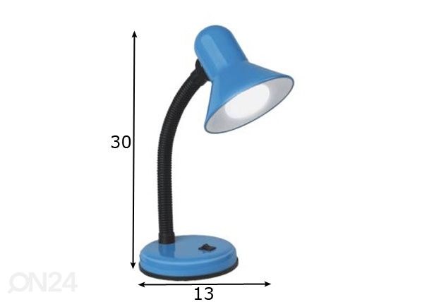 Lauavalgusti +LED-pirn 5 W mõõdud