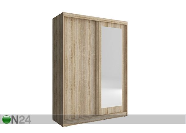 Lükandustega riidekapp 150 cm