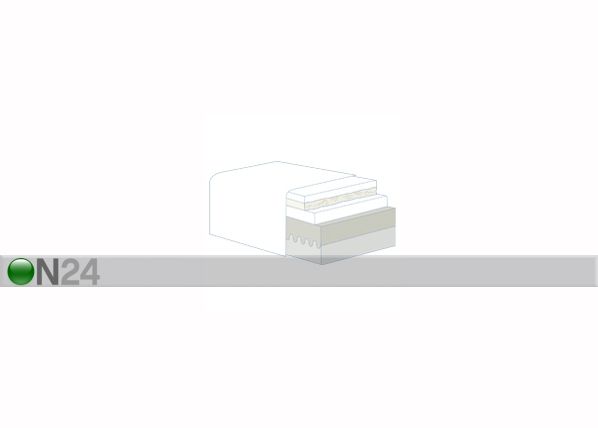 Magniflex anatoomiline madrats Armonia Dual 12 160x200 cm