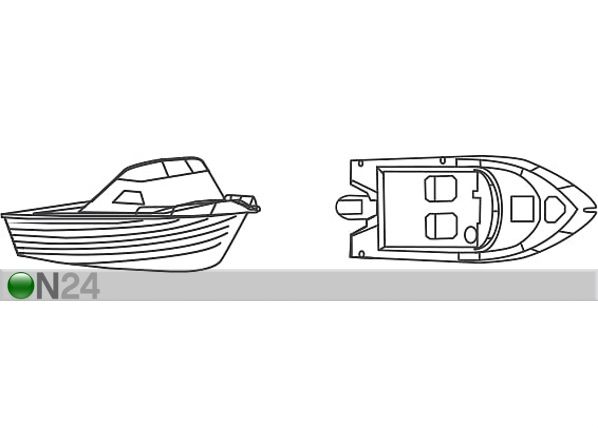 Paadikate Cabin Cruiser tüüpi paadile 5.0-5.3 m