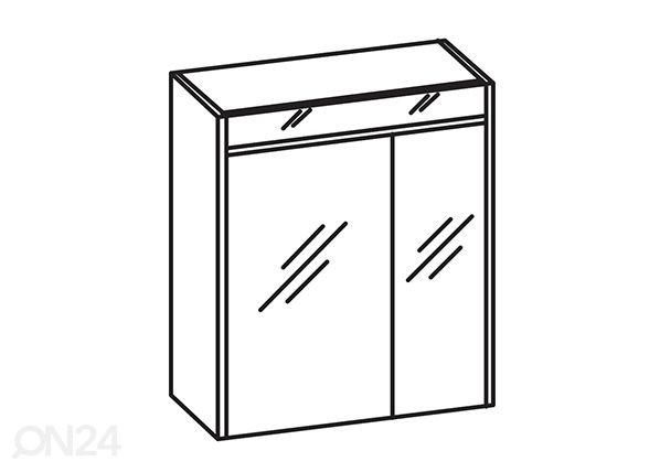 Peegelkapp 23-I