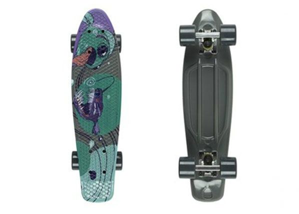 Penny board Fish Print 22