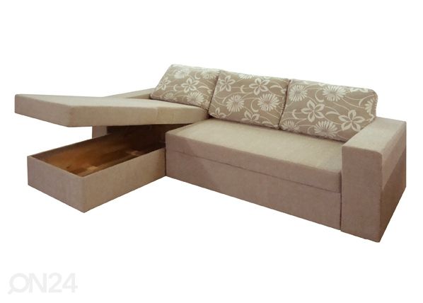 Pesukastiga nurgadiivanvoodi Bermuda