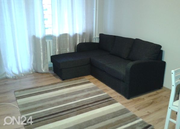Pesukastiga nurgadiivanvoodi Karet 200 cm