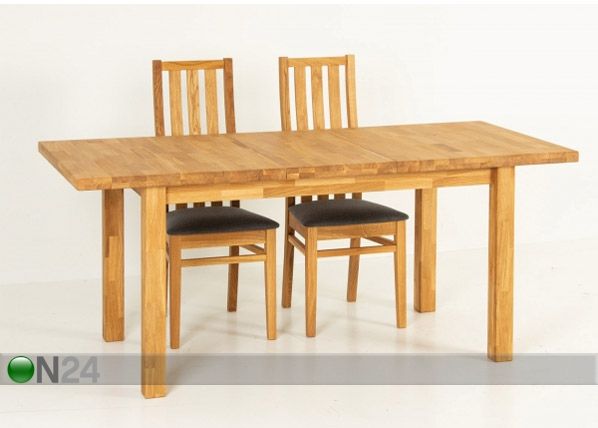 Pikendatav söögilaud 140/180x80 cm