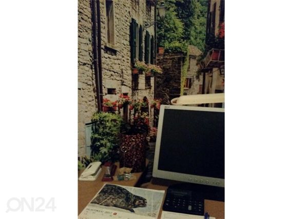 Pimendav paneelkardin Narrow street in Italy 80x240 cm