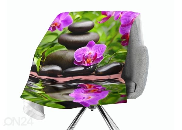 Pleed Orchids in the Garden 130x150 cm