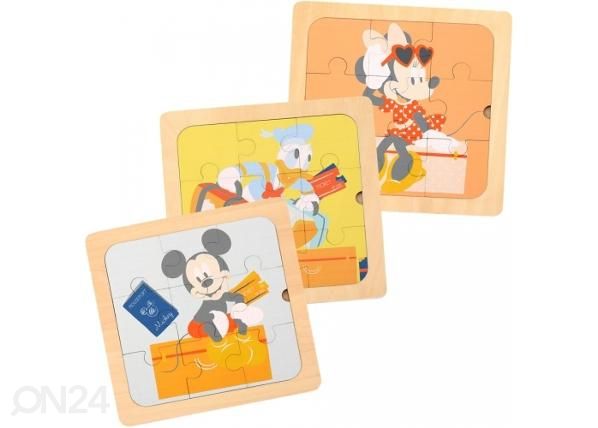 Puidust Disney pusled, 3 tk
