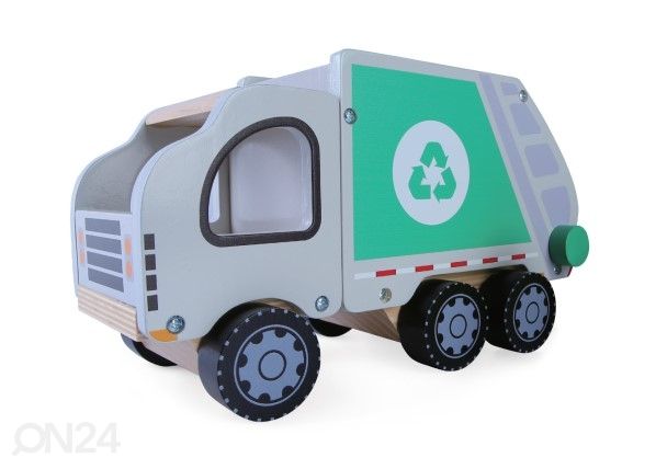 Puidust prügiauto Gerardo's Toys