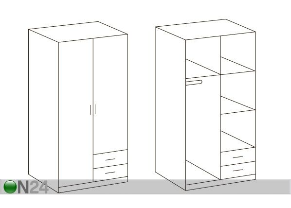Riidekapp Sprint