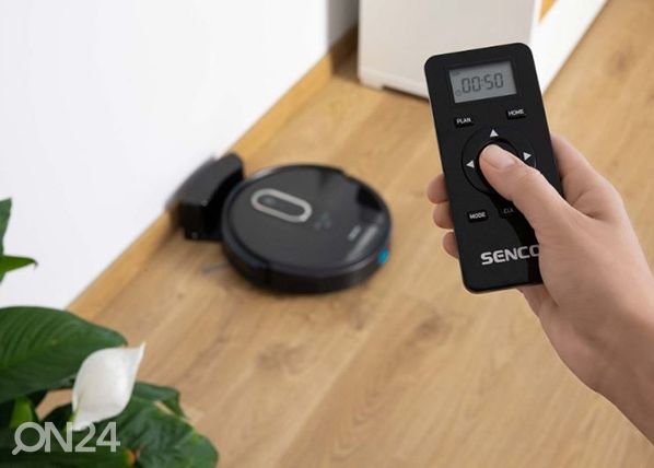 Robottolmuimeja WiFi ja mopiga Sencor SRV6250BKEUE3