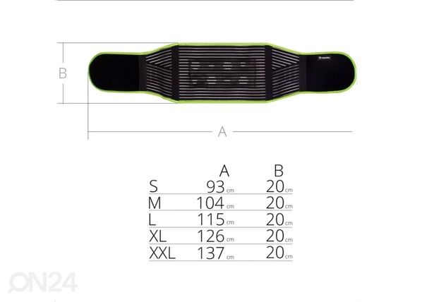 Selja tugiside magnetic bamboo inSPORTline