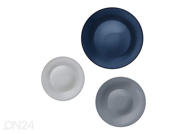 Taldrik Acqua sinine Ø 27 cm, 3 tk