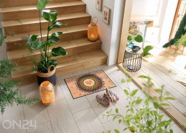 Uksematt Circle of Love 50x75 cm