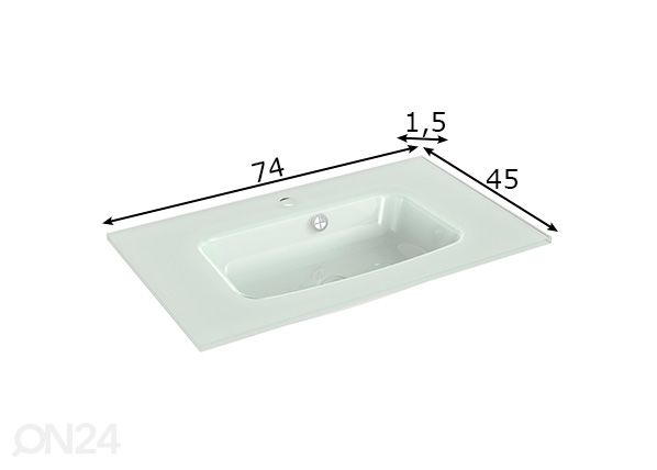 Valamukapp + klaasvalamu 945 h53x75x45 cm