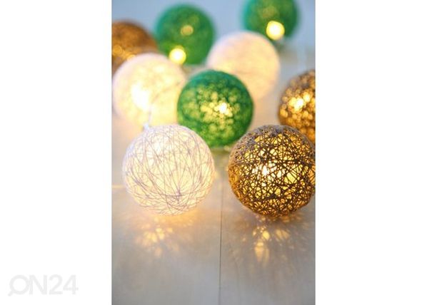 Valguskett LED värviline