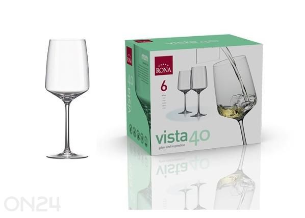 Veiniklaas Vista 40 cl, 6 tk
