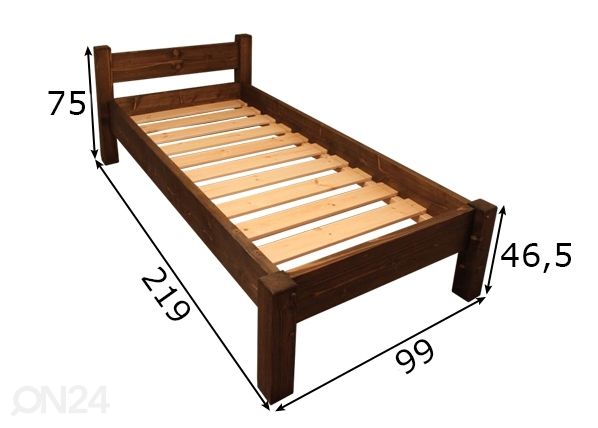 Voodi 80x200 cm