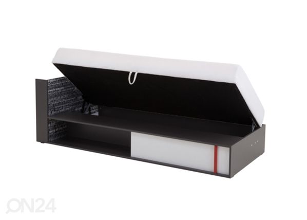 Voodi + madrats 90x200 cm