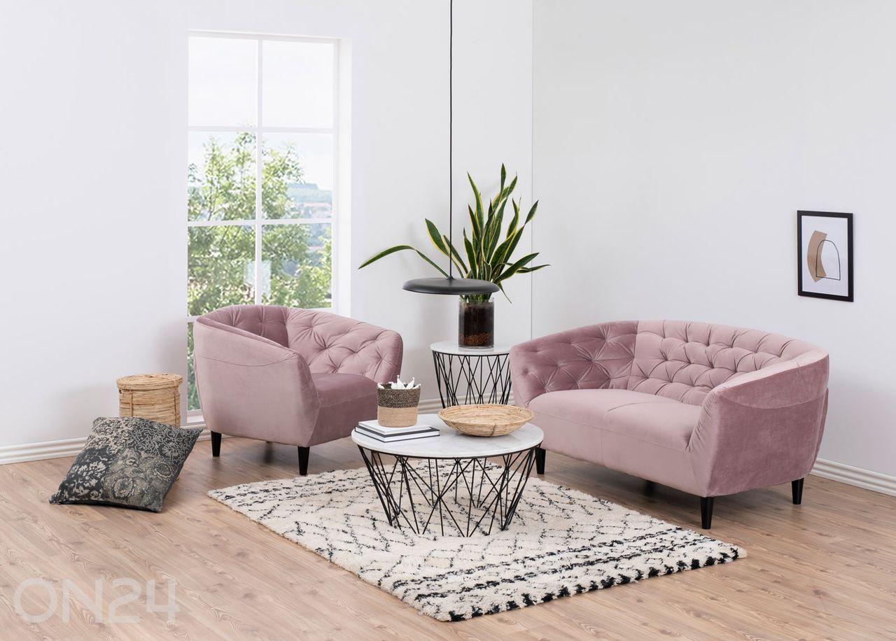 2-kohaline diivan Clovis suurendatud