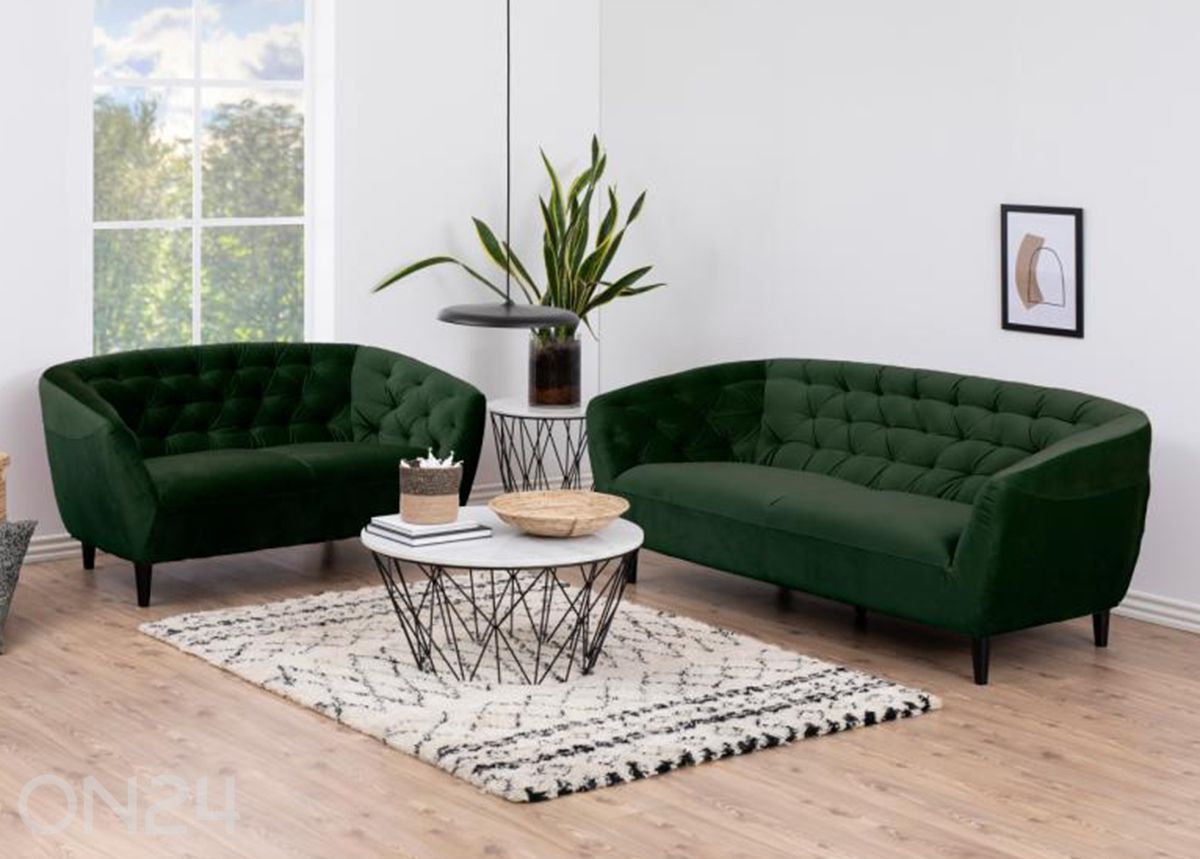 2-kohaline diivan Clovis suurendatud