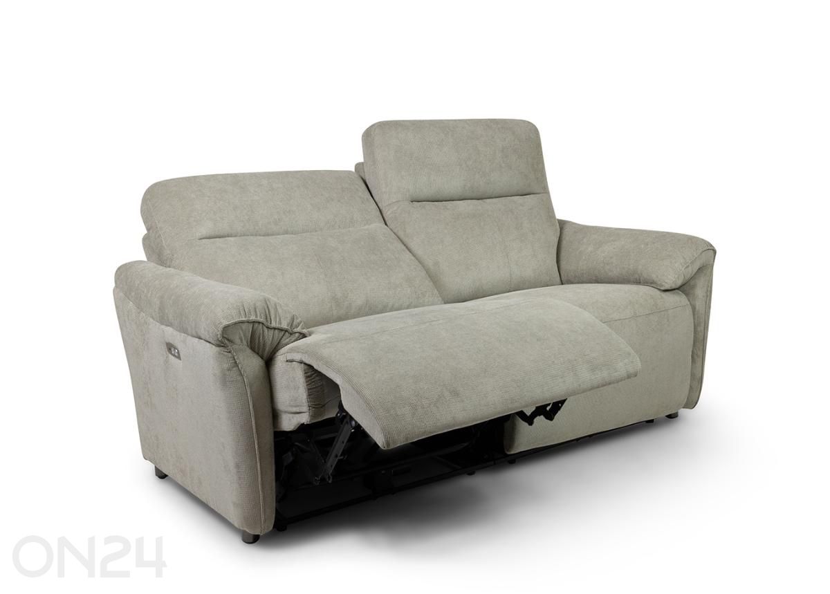 2-kohaline diivan Mica elektriline recliner suurendatud