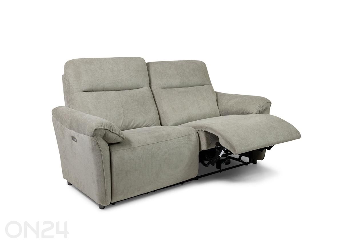 2-kohaline diivan Mica elektriline recliner suurendatud