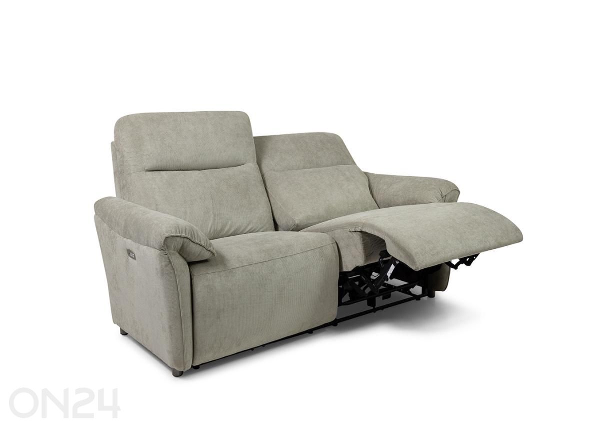 2-kohaline diivan Mica elektriline recliner suurendatud