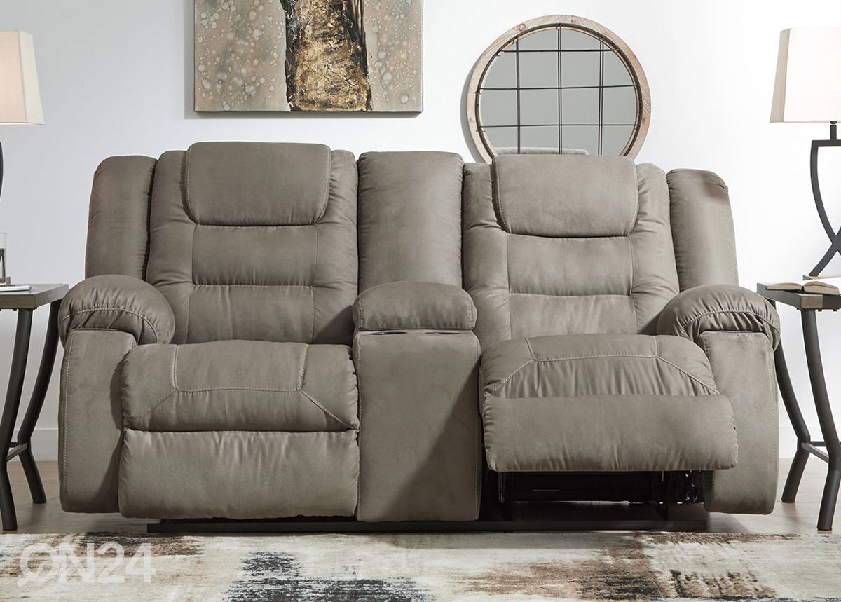 2-kohaline diivan recliner suurendatud