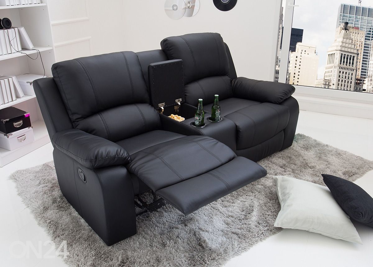 2-kohaline diivan recliner Hollywood suurendatud