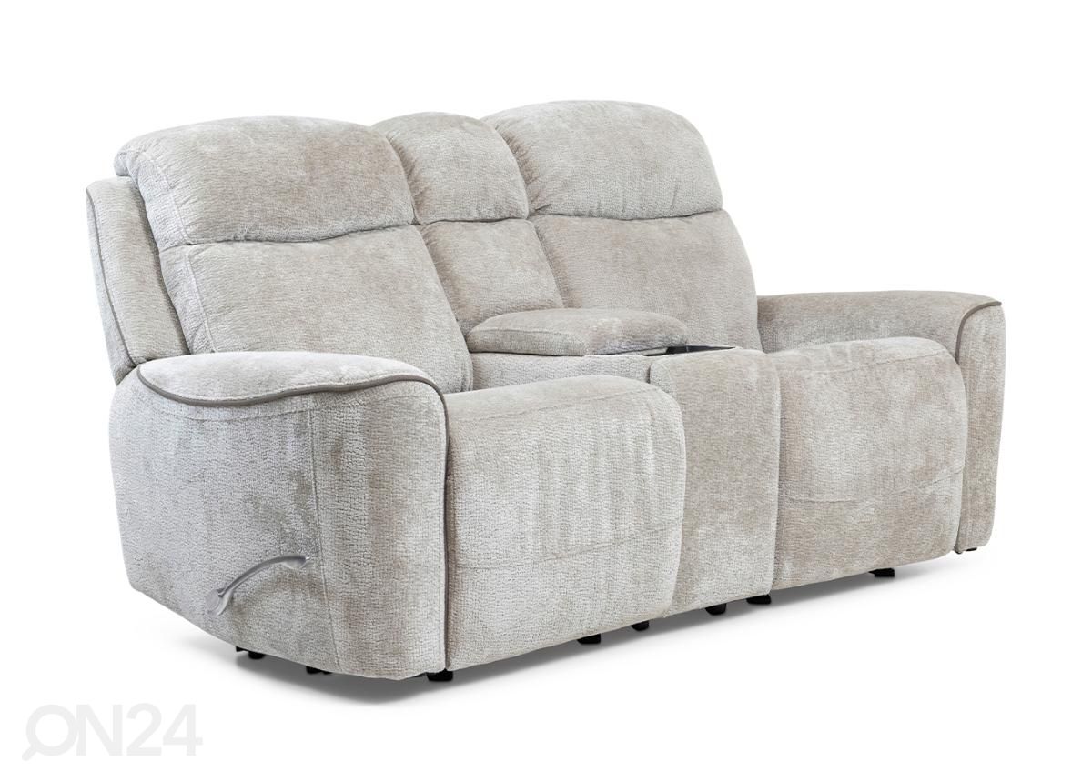 2-kohaline recliner diivan suurendatud