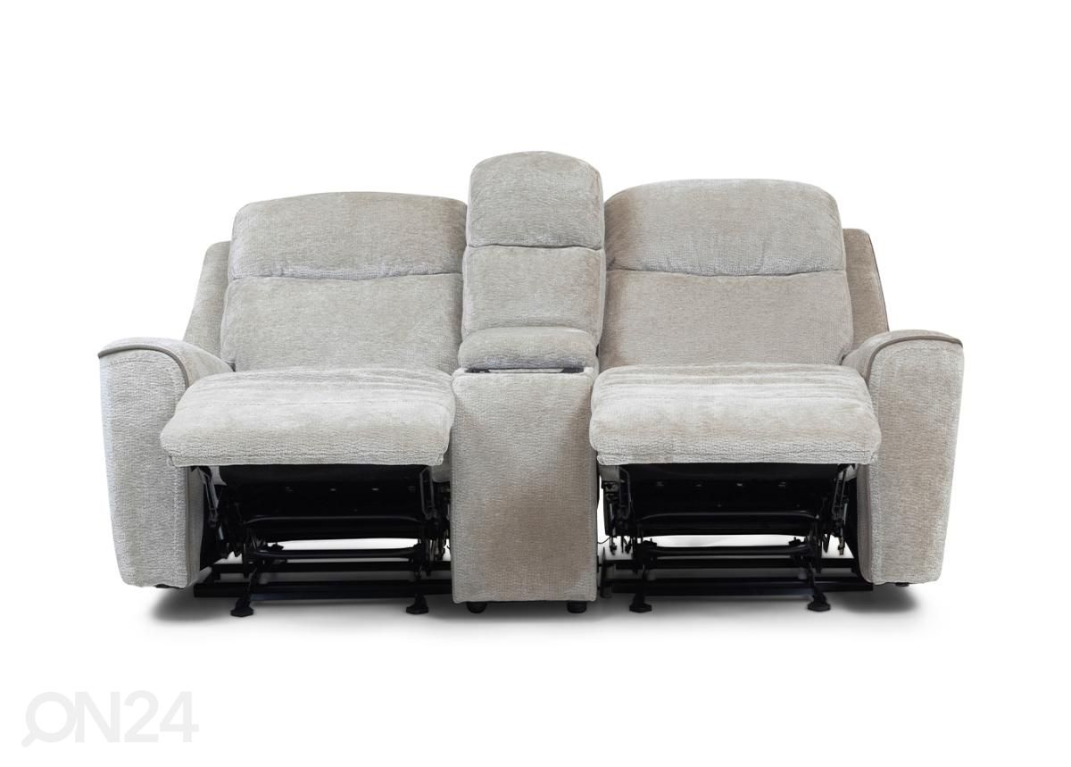 2-kohaline recliner diivan suurendatud