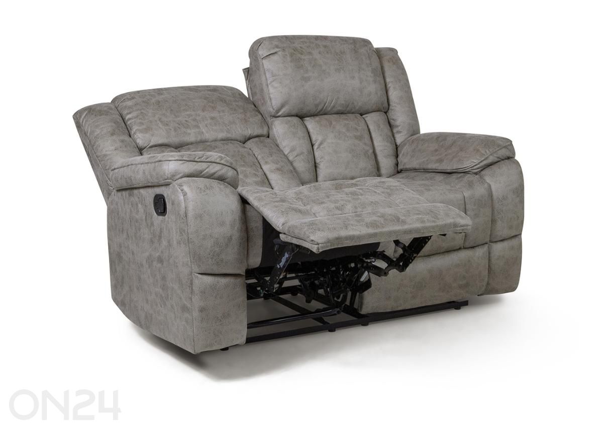 2-kohaline recliner diivan Lowell suurendatud