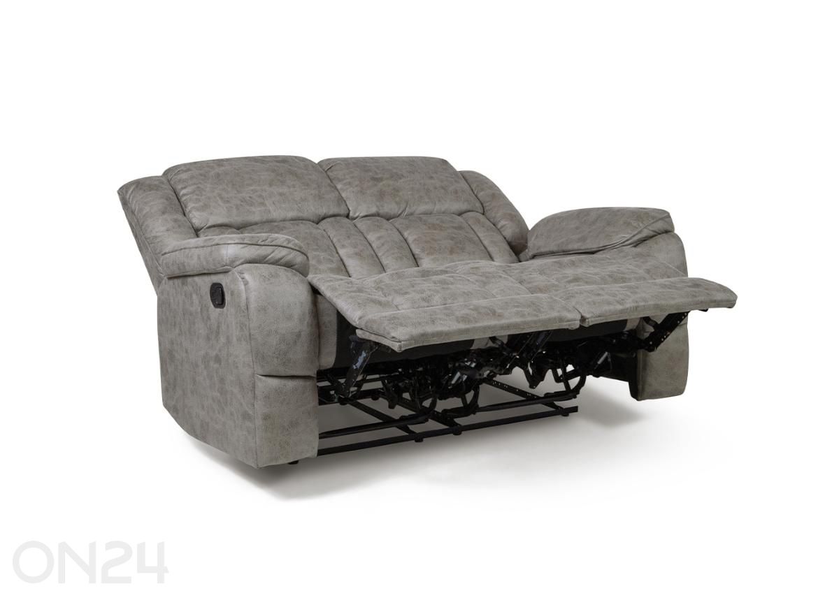 2-kohaline recliner diivan Lowell suurendatud