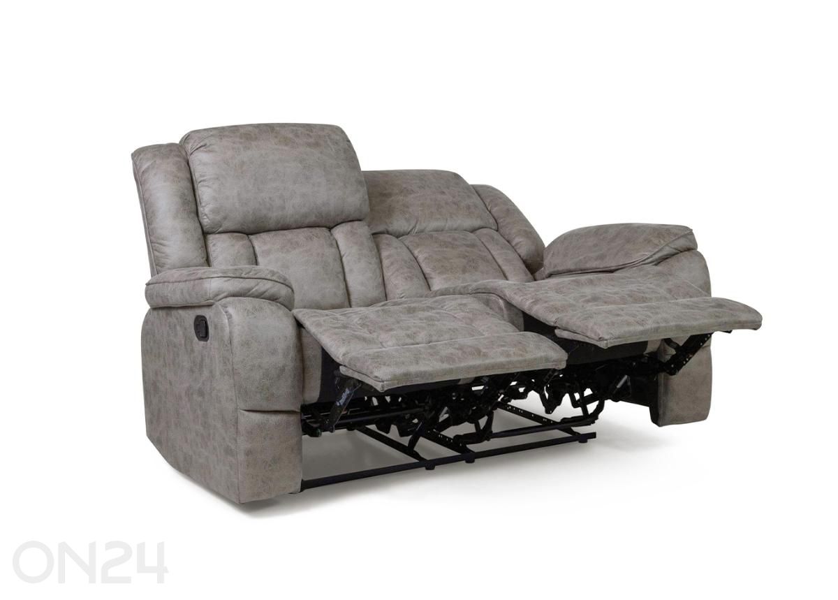 2-kohaline recliner diivan Lowell suurendatud