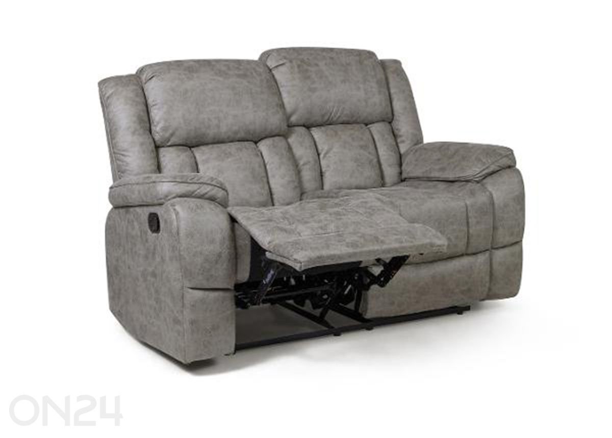 2-kohaline recliner diivan Lowell suurendatud
