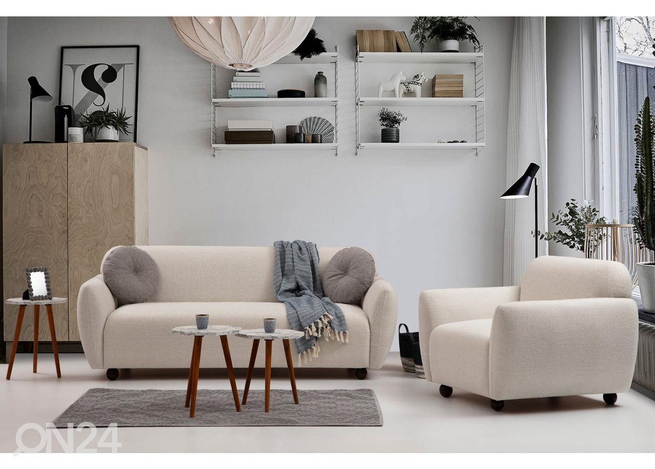 3-kohaline diivan suurendatud