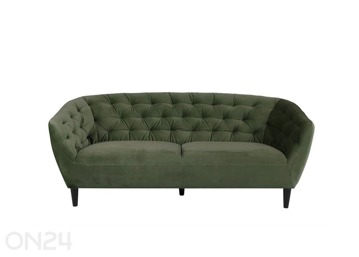 3-kohaline diivan Clovis suurendatud