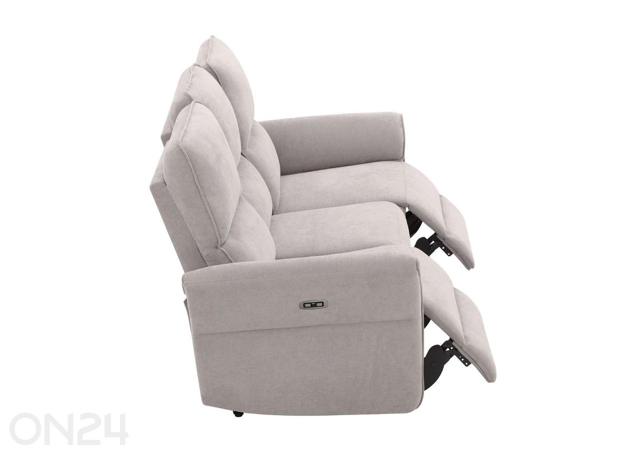 3-kohaline diivan Damika Recliner suurendatud