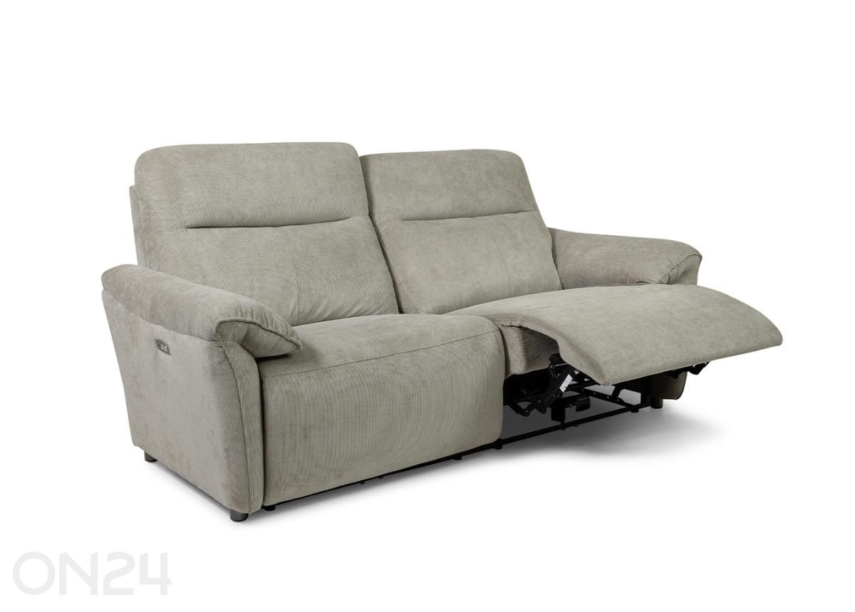 3-kohaline diivan Mica elektriline recliner suurendatud