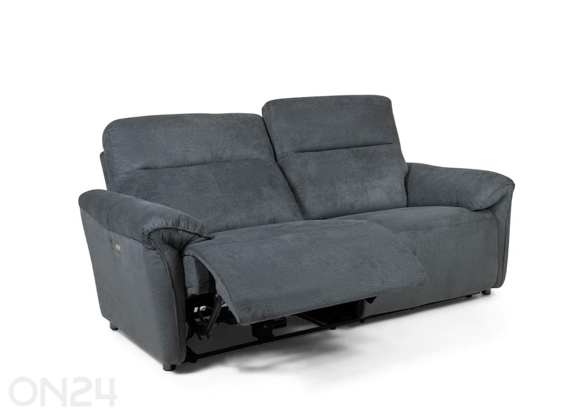 3-kohaline diivan Mica elektriline recliner suurendatud