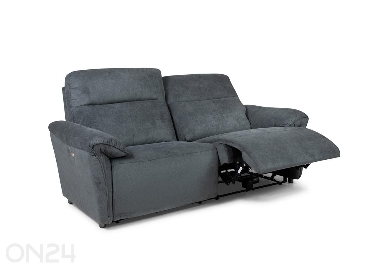 3-kohaline diivan Mica elektriline recliner suurendatud