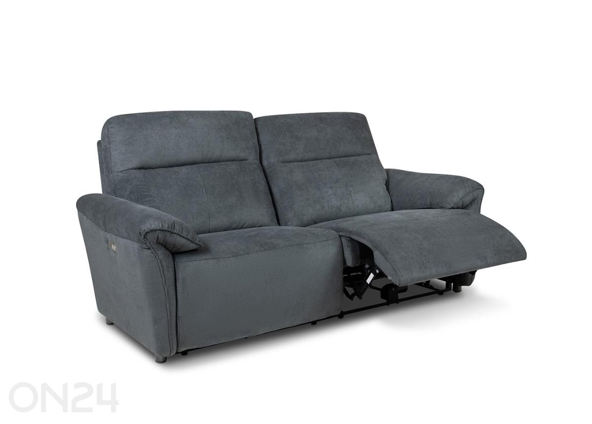3-kohaline diivan Mica elektriline recliner suurendatud